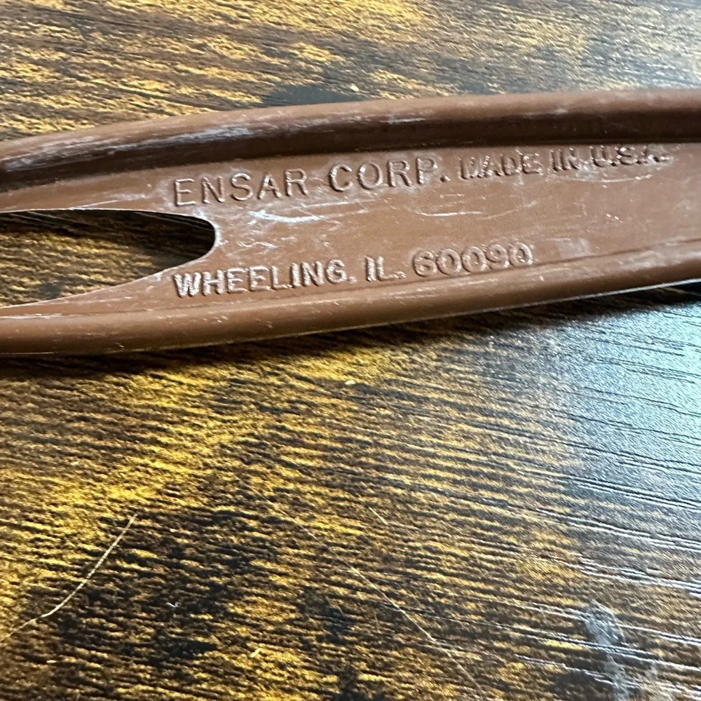 Ensar Corp Spaghetti Pasta Spoon Brown‎ Vintage Retro 80’s